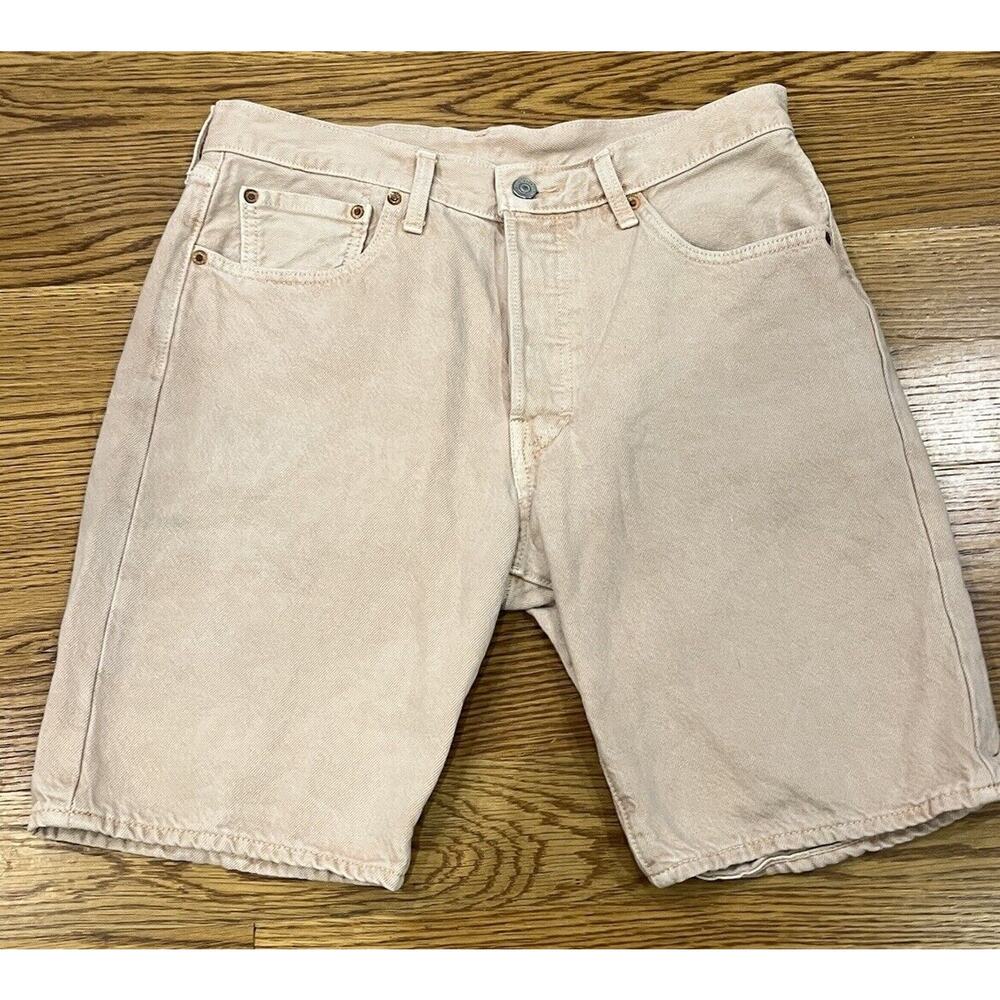 Levis 501 Shorts With Cool Lemon Tag Size 32 X 9